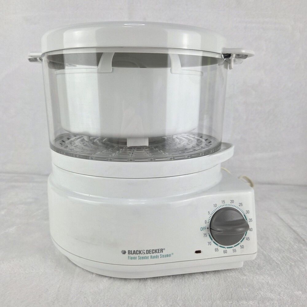Black & Decker HS800 Flavor Scenter Handy Food Steamer Tested Working